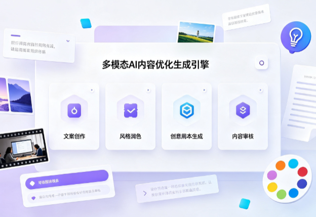无为县AI智能内容优化创新 多模态生成技术丰富数字内容创作生态